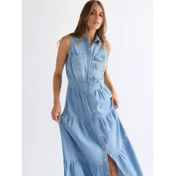 Wrangler - Tiered maxi dress - Kaia