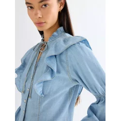 Wrangler - Romance bluse - Manor Blue