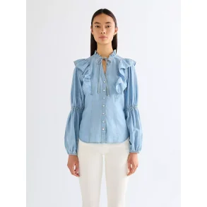 Wrangler - Romance bluse - Manor Blue