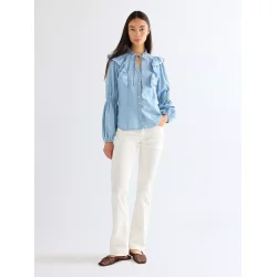 Wrangler - Romance bluse - Manor Blue