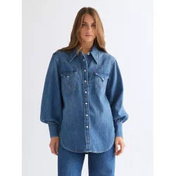 Wrangler - Exaggerated Western Court Classic - Blue