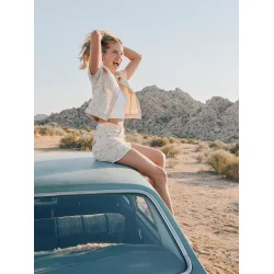 Wrangler - Skjorte Jakke - Firework Flor