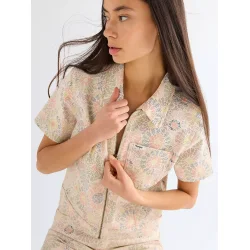 Wrangler - Skjorte Jakke - Firework Flor