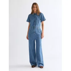 Wrangler - Garage Coverall - Engine heat denim