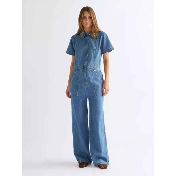 Wrangler - Garage Coverall - Engine heat denim
