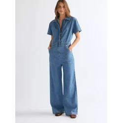 Wrangler - Garage Coverall - Engine heat denim