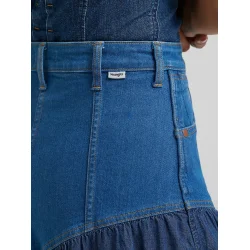 Wrangler - Basque waist skirt - Lone rider