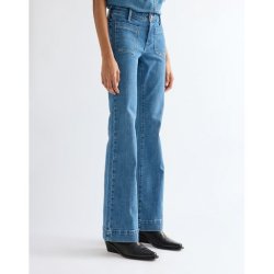 Wrangler - Flare Jeans - Indigo Rush