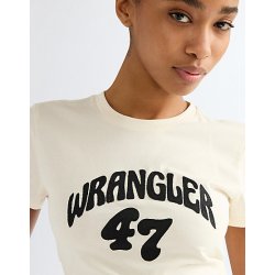 Wrangler - Shrunken Band T-shirt - Egret