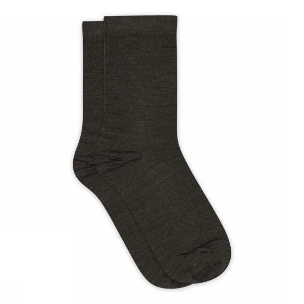 MP Denmark - Fine Wool Strmper - Dark Brown