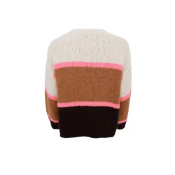 Black Colour - Hildur Strik Jumper - Camel