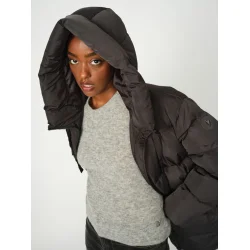 Mos Mosh - Nova Avon Dunjakke -  Dark Grey