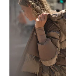 Mos Mosh - Avon Block Jakke - Chocolate Chip