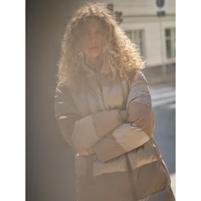 Mos Mosh - Avon Block Jakke - Chocolate Chip