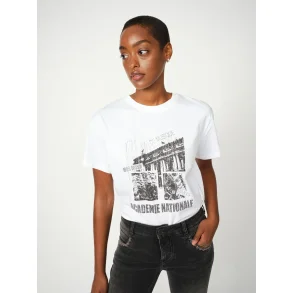 Mos Mosh - Livia O-SS T-shirt - White
