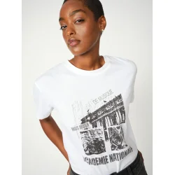 Mos Mosh - Livia O-SS T-shirt - White