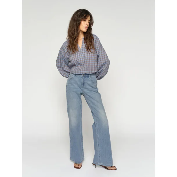 Mos Mosh - Marlena Puddle Jeans - Light Blue