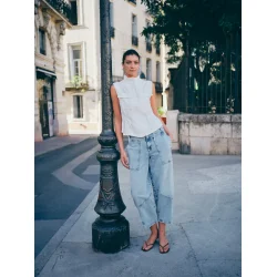 Mos Mosh - Rosie Galleon Jeans - Light Blue