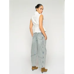 Mos Mosh - Rosie Galleon Jeans - Light Blue