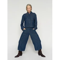 Mos Mosh - Culotte Arge Jeans - Dark Blue - Cropped