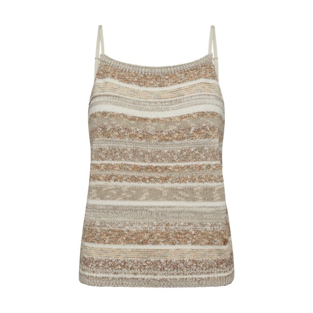 Mos Mosh - Kya Edele Strik Top - Ecru