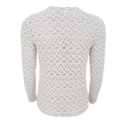 Black Colour - Blair LS Lace bluse - Off White