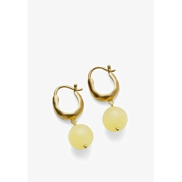 Pernille Corydon - Honey �reringe - 26 mm- Guld