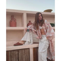 VIBAe - Wovan Leather sandaler - Cognac brown