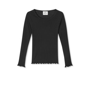 Mads N�rgaard - Pointella Troja Tee LS - Black