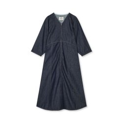 Mads N�rgaard - Cosy Denim Gudrun Kjole - Rinse