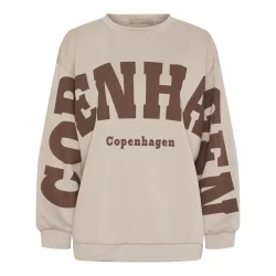 Marta - Hibiscus Sweatshirt - Beige New