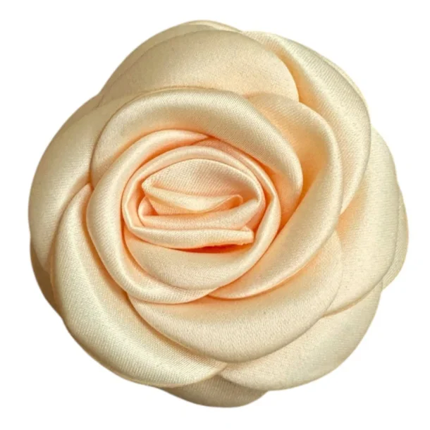 Pico - Small Satin Rose Claw - Butter Yellow