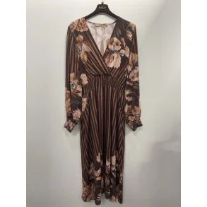 Marta - Parsley Kjole - Marrone