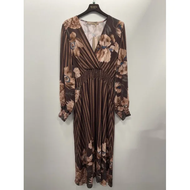 Marta - Parsley Kjole - Marrone