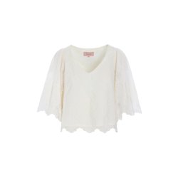 Hunk�n - Lulu lace bluse - Creme lace
