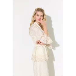 Hunk�n - Patty Lace Blazer - Cream