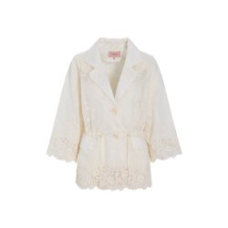 Hunk�n - Patty Lace Blazer - Cream