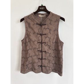 Marta - Ravella Top - Mocca