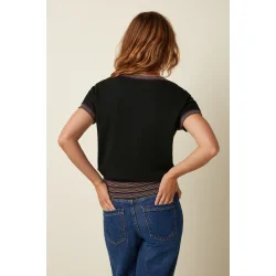 King Louie - Lyra Top Emel - Black