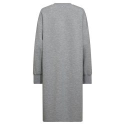 Mos Mosh - Renzi O-LS Sweatdress - Grey Melange