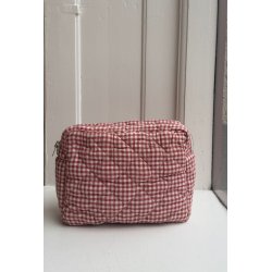 Boii - Simba Large Toilet Bag - Red Check