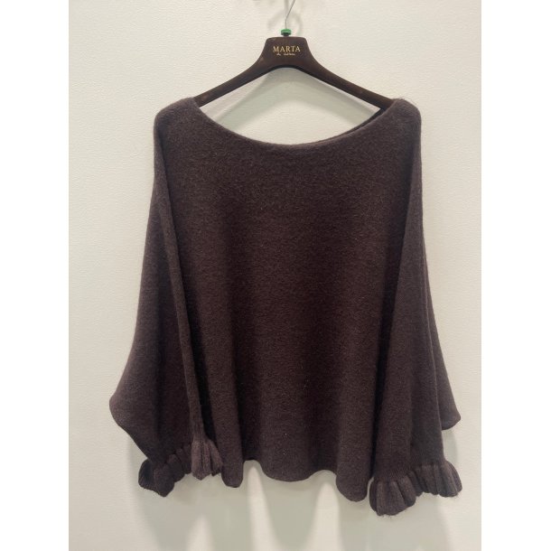 Marta - Elderflower Strik - Chocolate - Onesize