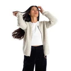 Fuza Wool - Sol Cardigan - Natural