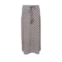 Black Colour - Luna Regular Nederdel - Savannah Sky