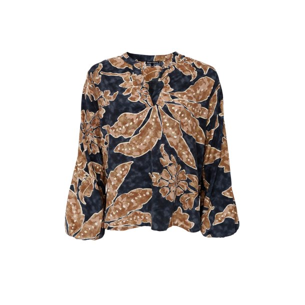 Black Colour - Luna bluse - lily bronze