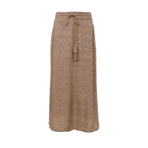 Black Colour - Luna Regular Nederdel - Taupe Mist