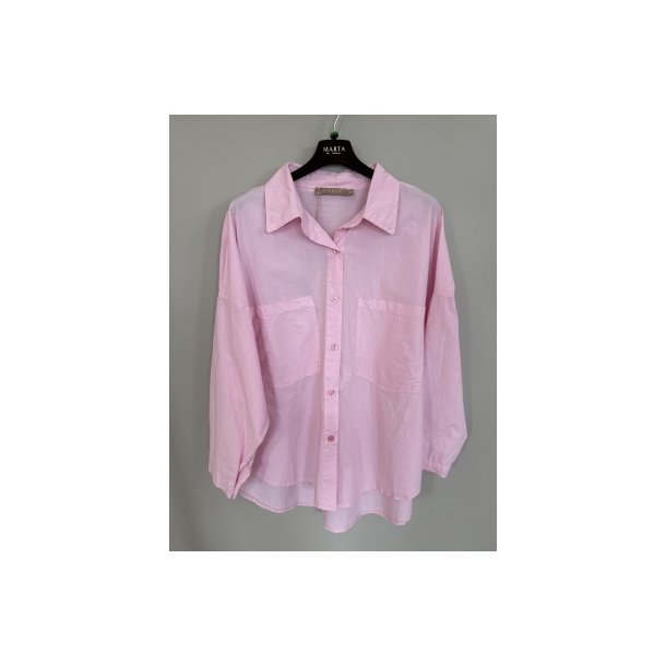 Marta - Cecilie  Skjorte - Rosa13-2808 - Onesize