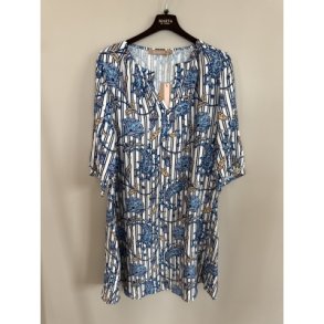 Marta - Kiana Kjole - Navy369tpk