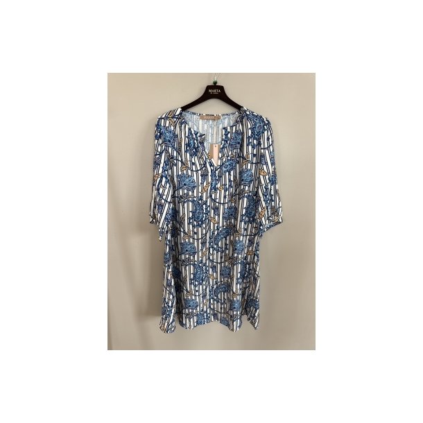 Marta - Kiana Kjole - Navy369tpk