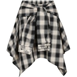 Gossia - Julla nederdel - Black checks